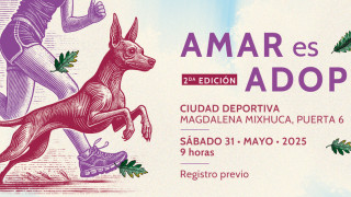 Invitan SEDEMA y AGATAN a la segunda carrera “Amar es Adoptar”